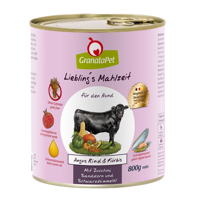 Zooplus GranataPet 6 x 800 g Alimento umido per cane Liquidazione