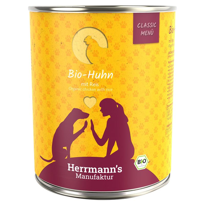 Zooplus Herrmann's Classic Bio Menù 6 x 800 g Umido cane ACQUISTA ORA