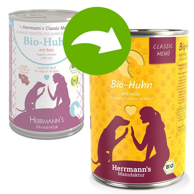 Zooplus Herrmann's Classic Bio Menù 24 x 400 g Umido per cane Latest stili