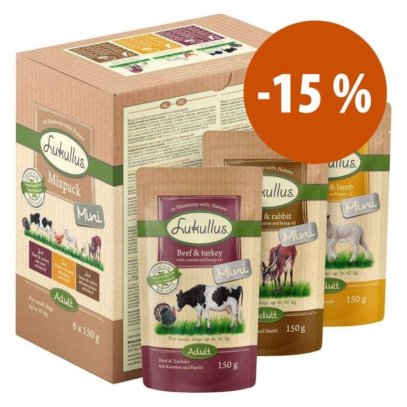 Zooplus Prezzo speciale Lukullus cibo umido per cani