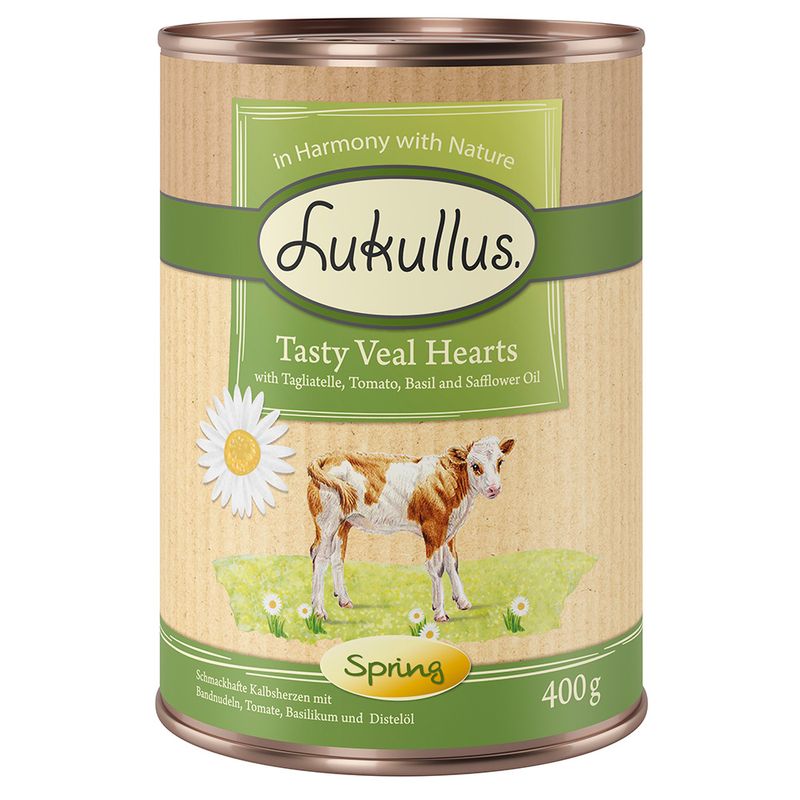 Zooplus 20 + 4 gratis 24 x 400 g Lukullus Umido per cani Super sconto