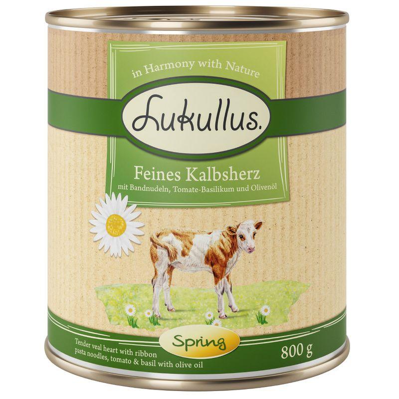 Zooplus Lukullus 24 x 800 g Umido cane Enormi sconti