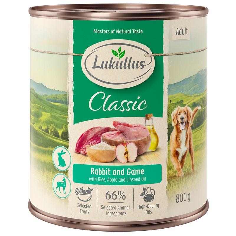 Zooplus Lukullus Adult 6 x 400 g Alimento umido per cani Sconti questo mese