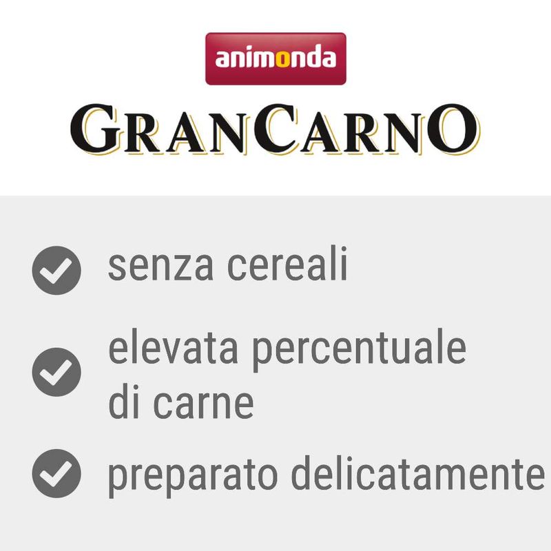 Zooplus animonda GranCarno Original 24 x 800 g Umido per cane Vendita Calda