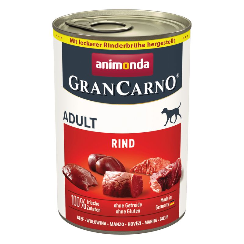 Zooplus animonda GranCarno Original 12 x 400 g Umido per cane Saldi Di Fabbrica