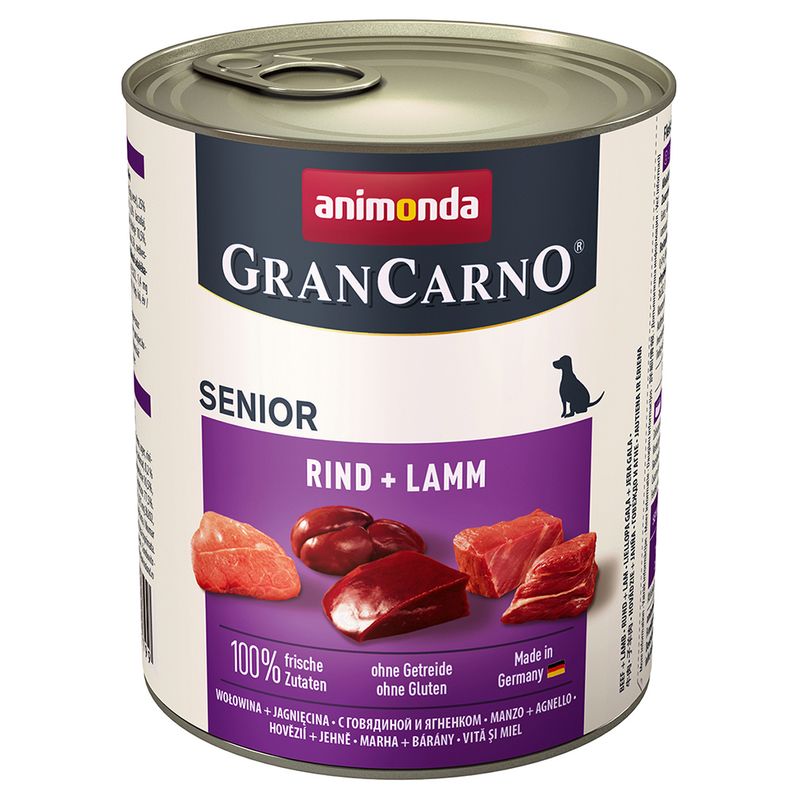 Zooplus animonda GranCarno Original Senior 6 x 800 g Prezzo di fabbrica