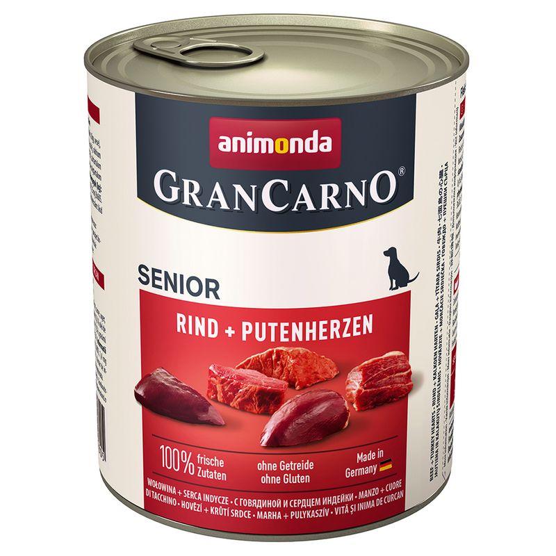 Zooplus animonda GranCarno Original Senior 6 x 800 g Prezzo di fabbrica