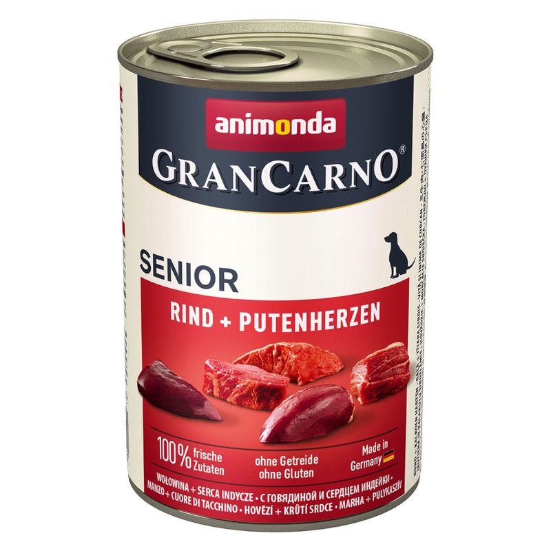 Zooplus animonda GranCarno Original Senior 6 x 400 g Umido per cane Comprare a buon mercato