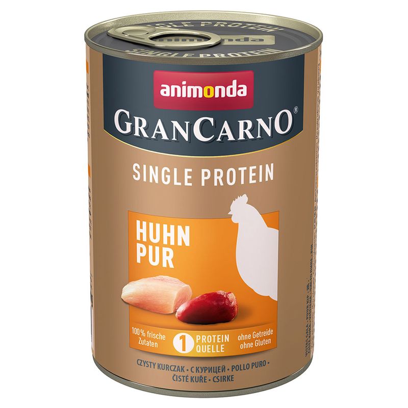 Zooplus animonda GranCarno Adult Single Protein 6 x 400 g