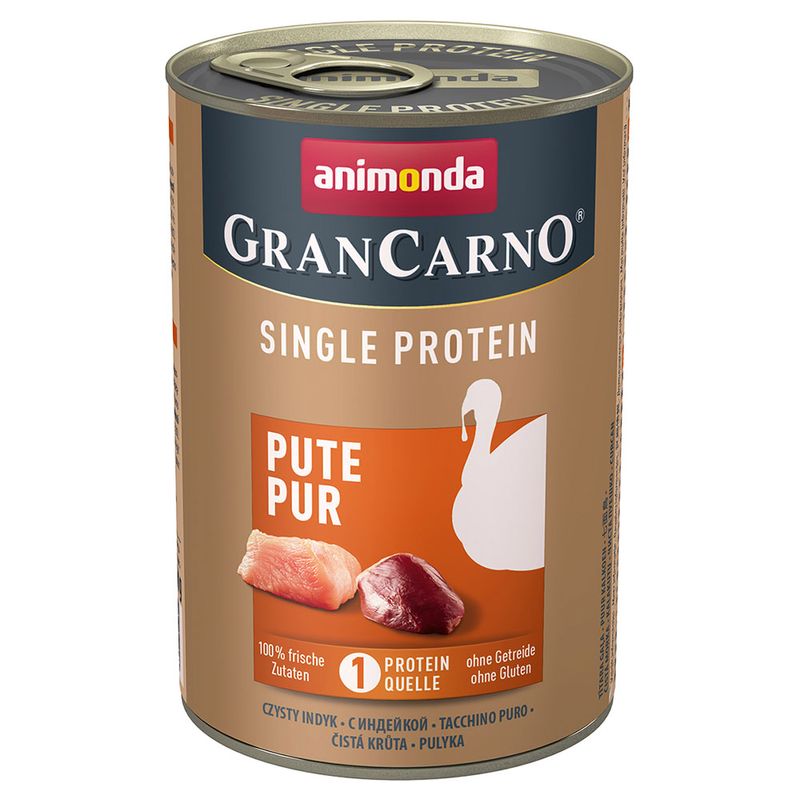 Zooplus animonda GranCarno Adult Single Protein 6 x 400 g Grande vendita