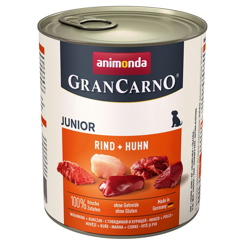 Zooplus animonda GranCarno Original Junior 6 x 800 g