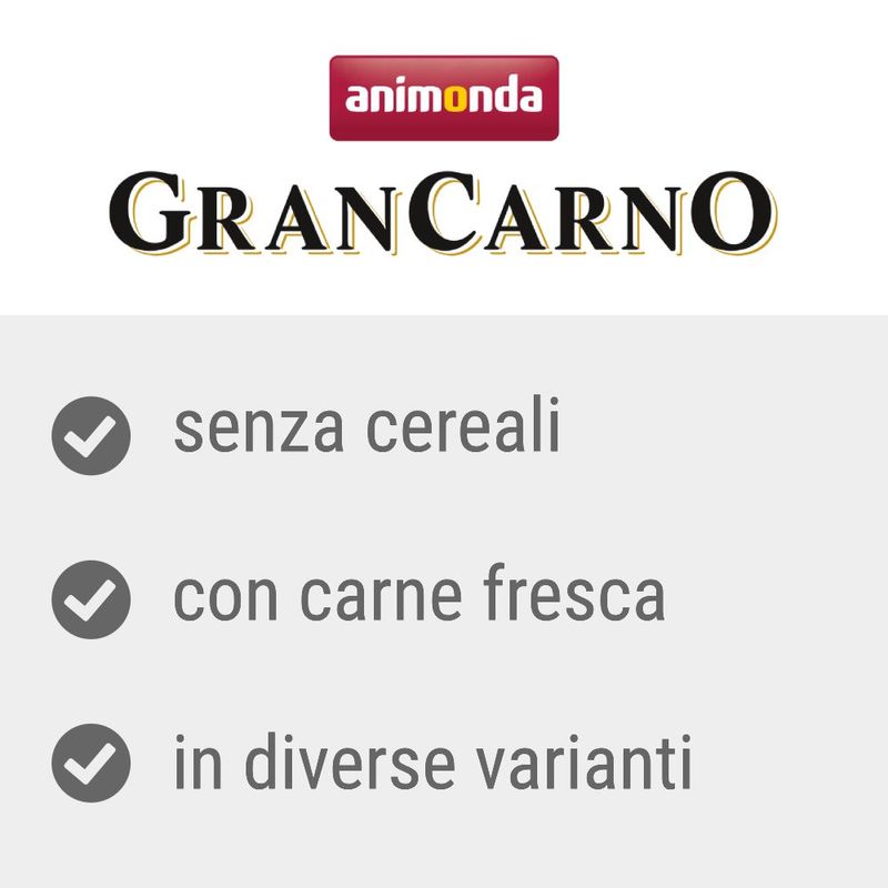 Zooplus animonda GranCarno Adult Country 22 x 150 g Umido per cane Fornitura limitata