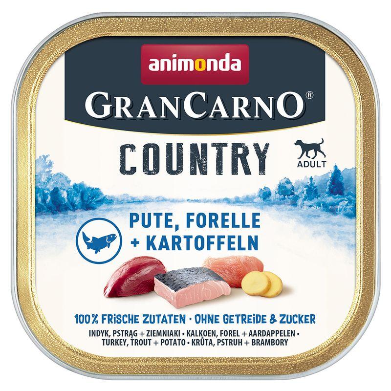 Zooplus animonda GranCarno Adult Country 22 x 150 g Umido per cane Fornitura limitata