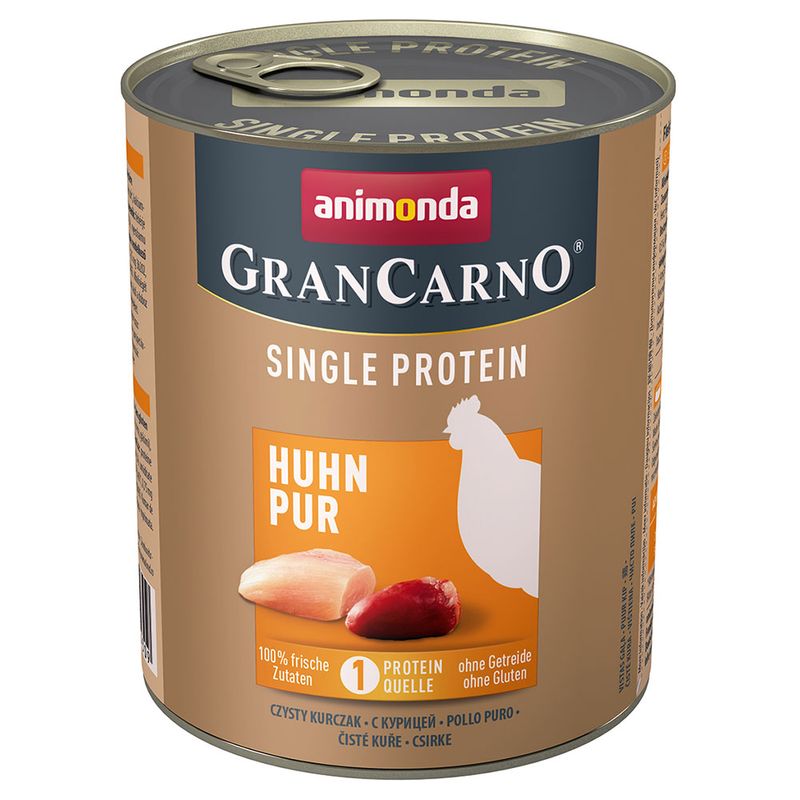 Zooplus animonda GranCarno Adult Single Protein 6 x 800 g