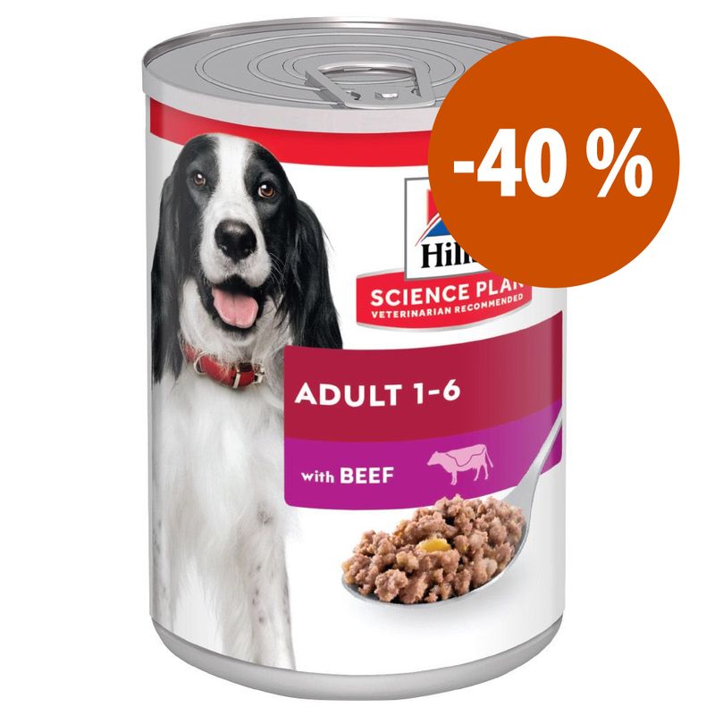 Zooplus Prezzo speciale 48 x 370 g Hill's Science Plan umido per cane
