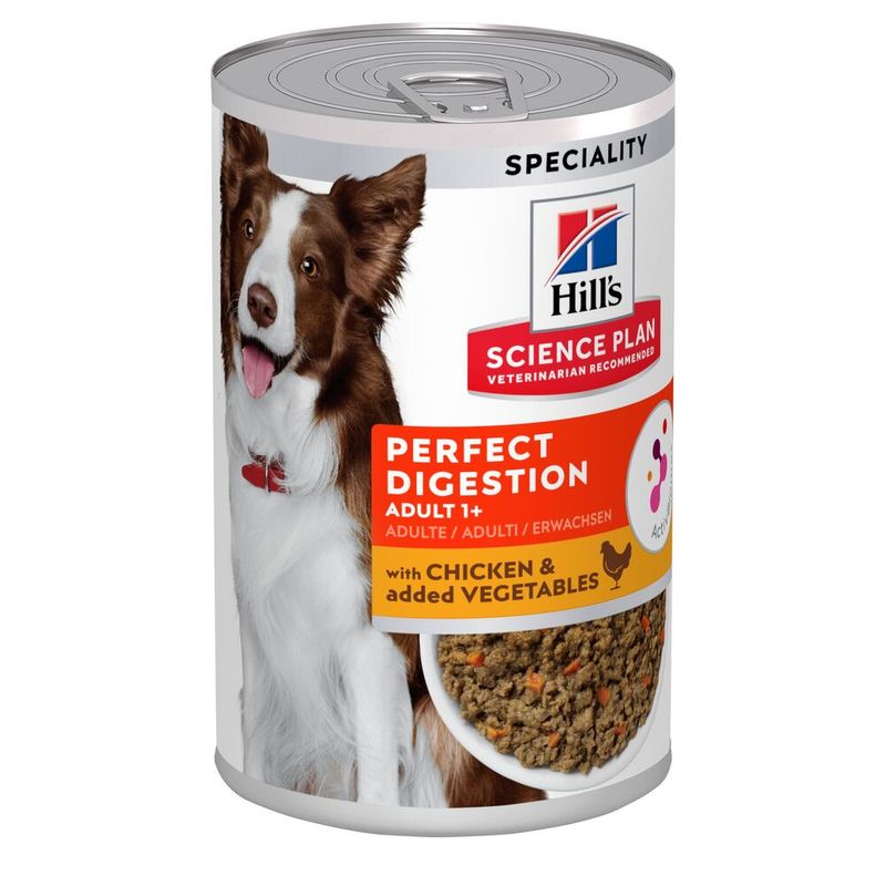 Zooplus Hill's Science Plan Adult Perfect Digestion con Pollo umido cane