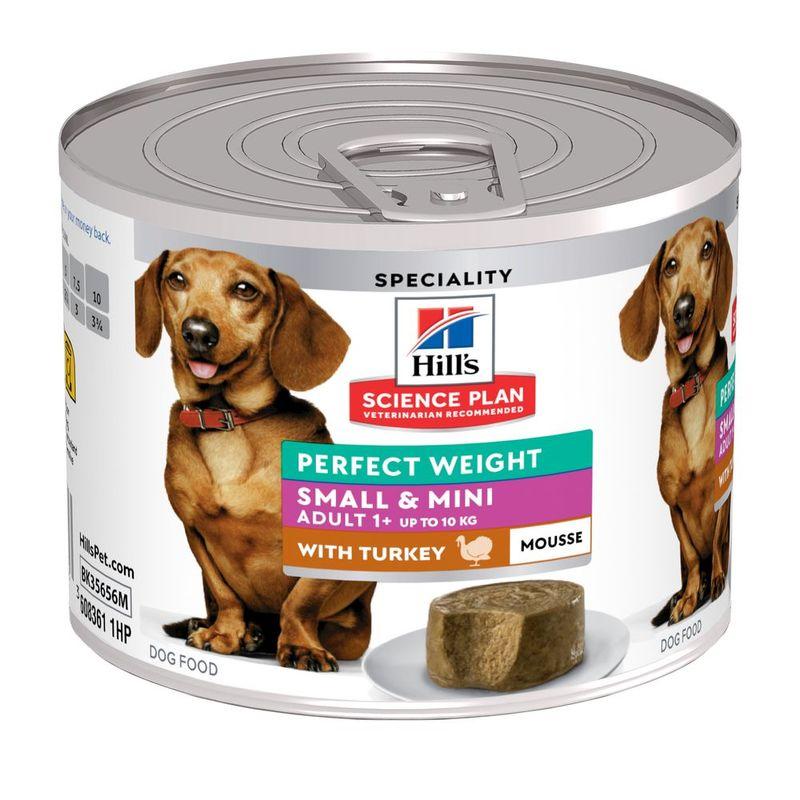 Zooplus Hill's Science Plan Perfect Weight Adult Small & Mini Mousse umido per cane Vendita calda