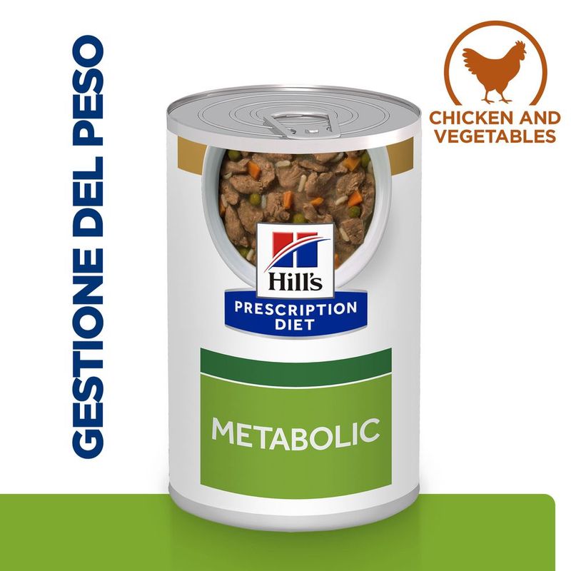 Zooplus Hill's Prescription Diet Metabolic Spezzatino Pollo & Verdure umido cane