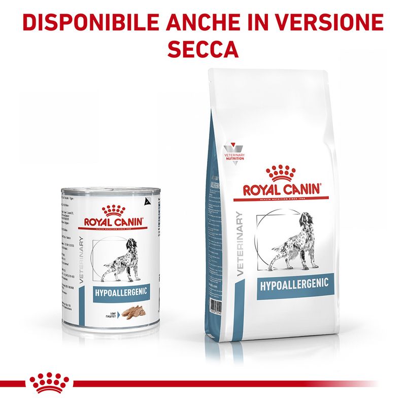 Zooplus Royal Canin Canine Hypoallergenic Mousse Veterinary umido per cane Fino al 65% di sconto
