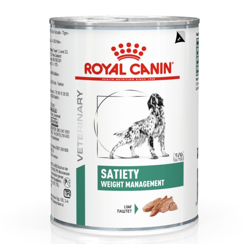 Zooplus Royal Canin Canine Satiety Weight Management Veterinary Umido in Mousse per cane
