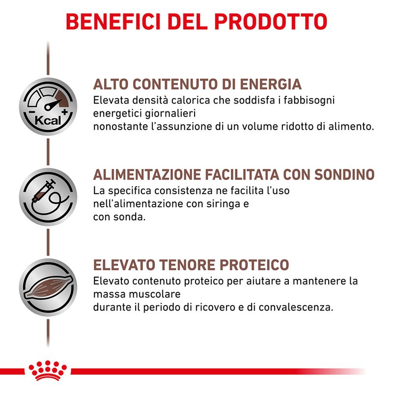 Zooplus Royal Canin Recovery Veterinary Mousse cane e gatto Sostegno trimestrale