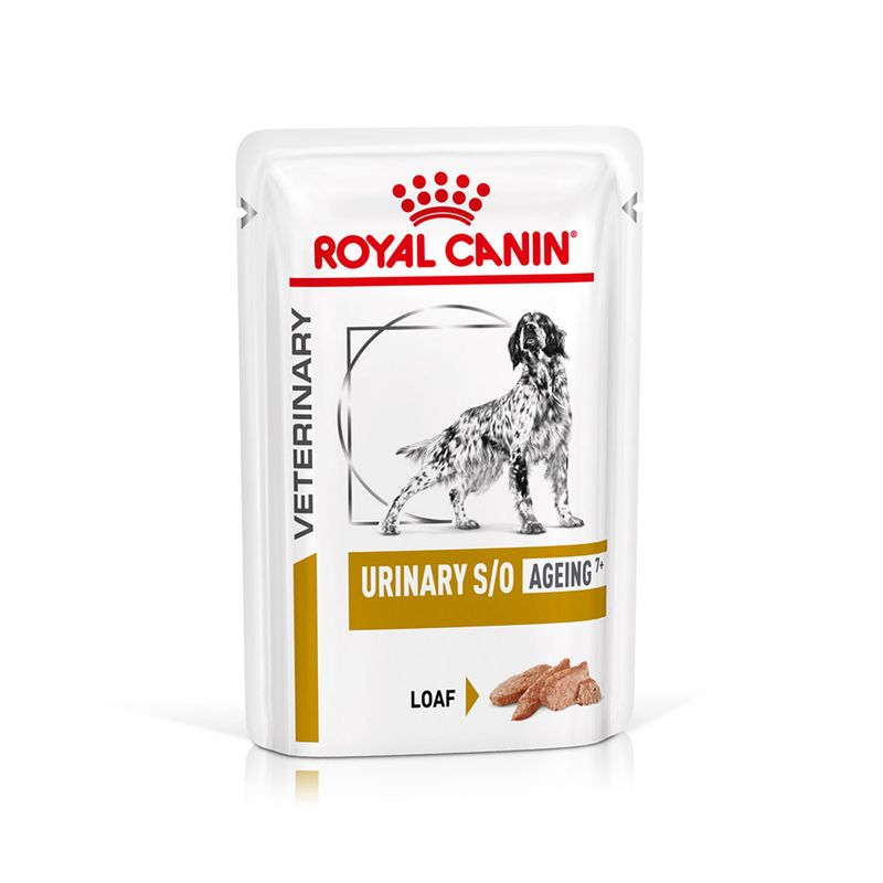 Zooplus Royal Canin Urinary S/O Ageing 7+ Veterinary Patè umido per cane Trasporto libero internazionale