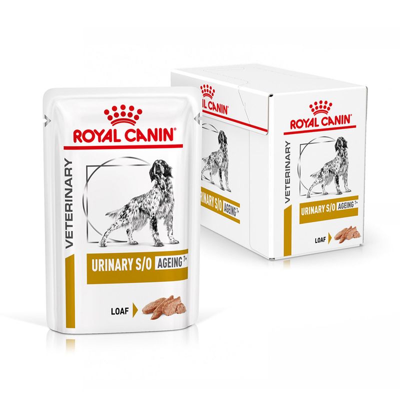 Zooplus Royal Canin Urinary S/O Ageing 7+ Veterinary Patè umido per cane Trasporto libero internazionale