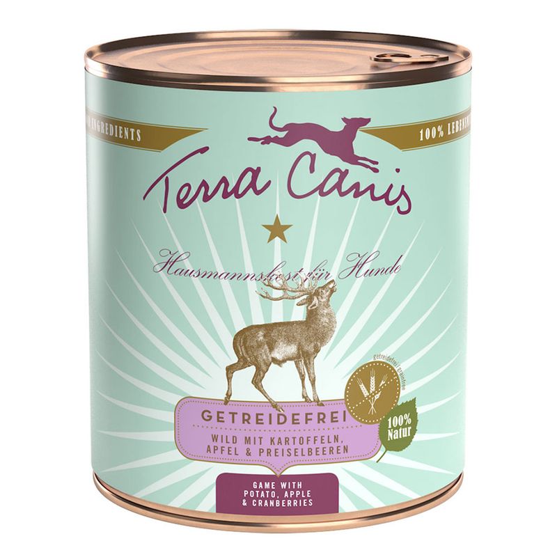Zooplus Terra Canis Senza cereali 6 x 800 g Alimento umido per cane Black Friday Prezzi