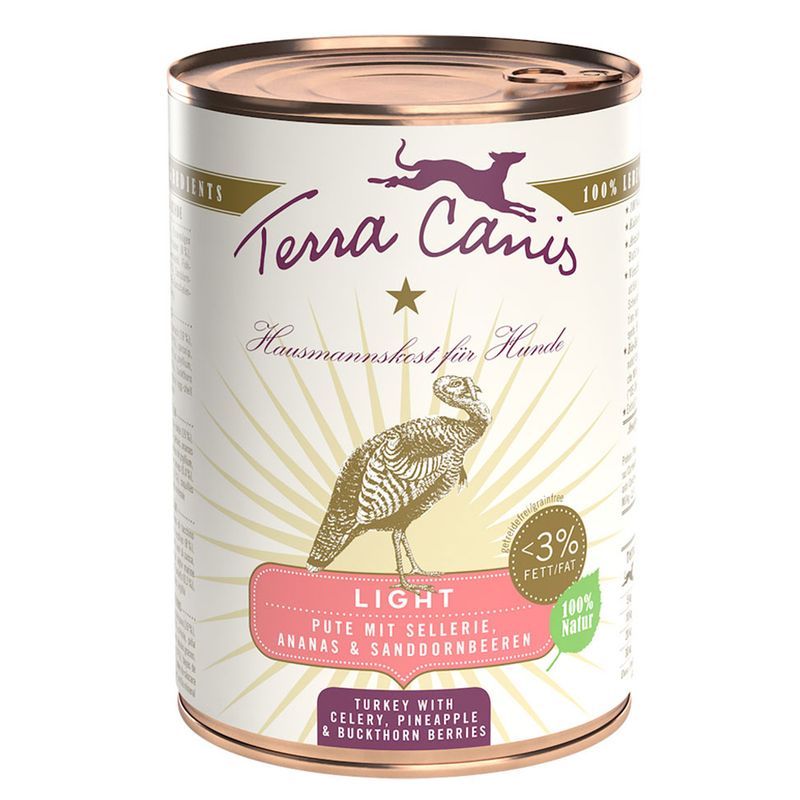 Zooplus Terra Canis Light 6 x 400 g Alimento umido per cani