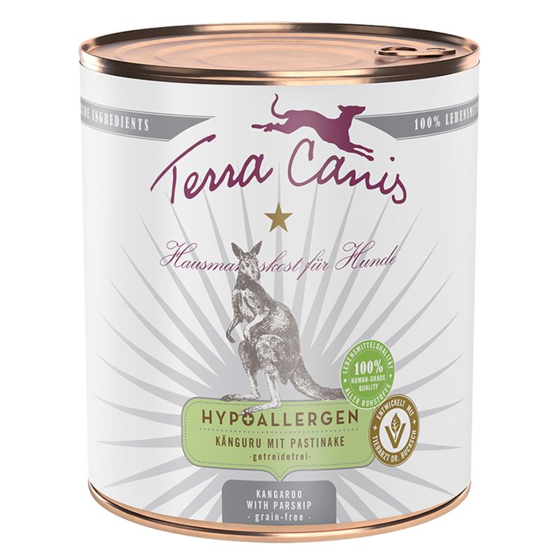 Zooplus Terra Canis Ipoallergenico 6 x 800 g Alimento umido per cani Italia