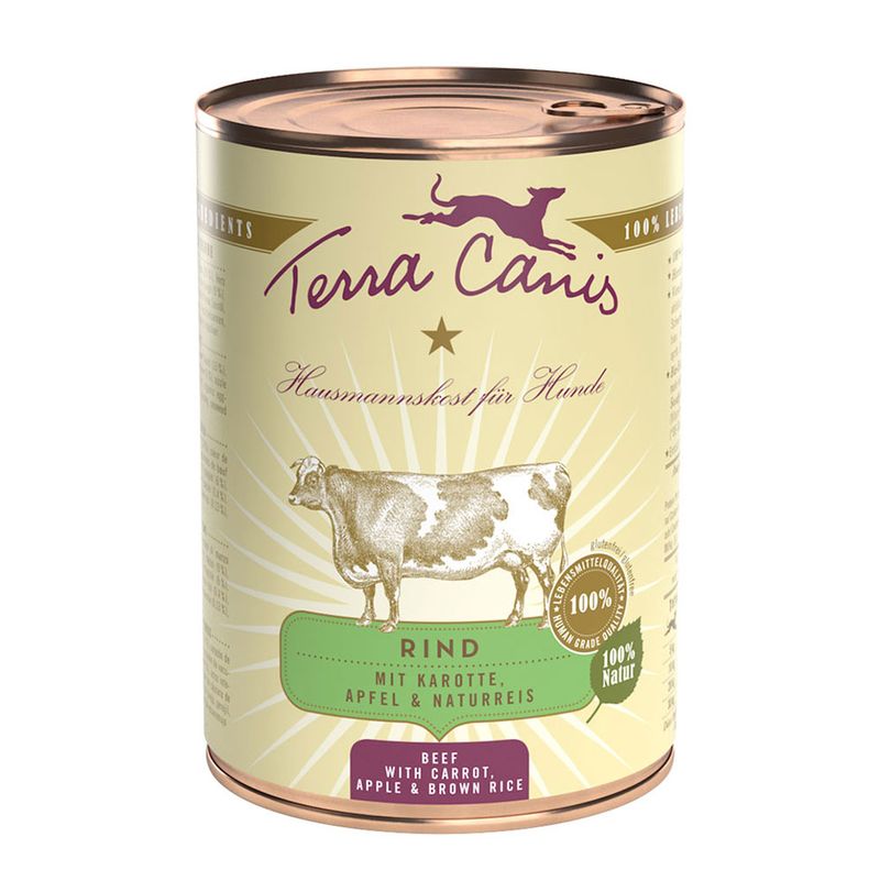 Zooplus Terra Canis Classic 6 x 400 g Alimento umido per cane Qualità
