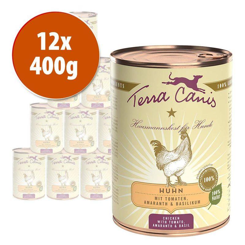 Zooplus Terra Canis Classic 12 x 400 g Alimento umido per cane