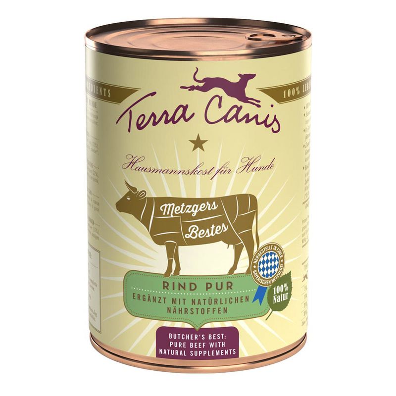 Zooplus Terra Canis Il Meglio della Macelleria 12 x 400 g Pezzi Unici