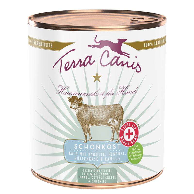 Zooplus Terra Canis First Aid Delicato 6 x 800 g Soddisfazione Garantita