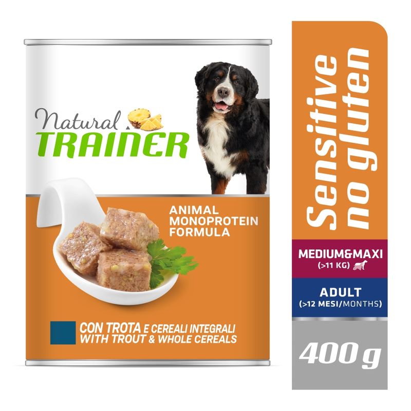 Zooplus Natural Trainer Sensitive No Gluten Adult 12 x 400 g Sconto