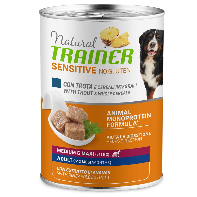 Zooplus Natural Trainer Sensitive No Gluten Adult 12 x 400 g Sconto