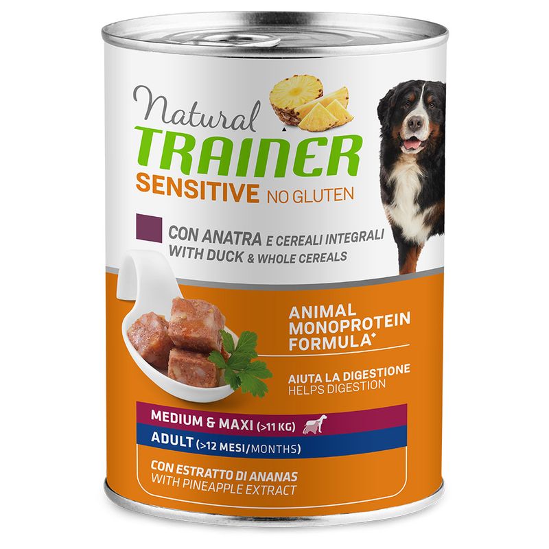 Zooplus Natural Trainer Sensitive No Gluten Adult 6 x 400 g Outlet