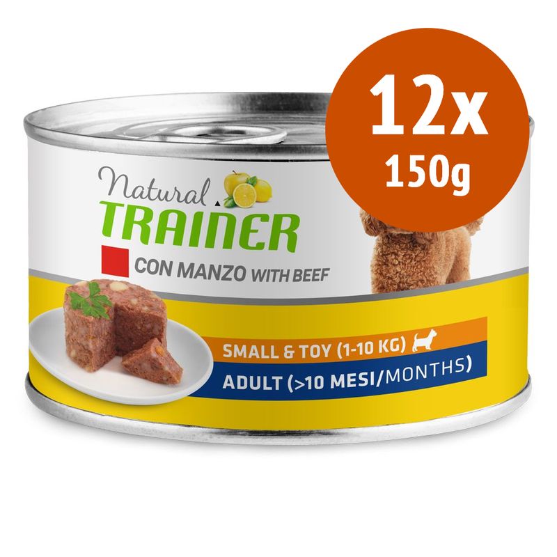 Zooplus Natural Trainer Small&Toy Adult 12 x 150 g
