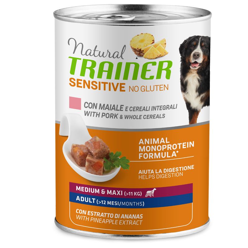 Zooplus Natural Trainer Sensitive No Gluten Adult 24 x 400 g Saldi