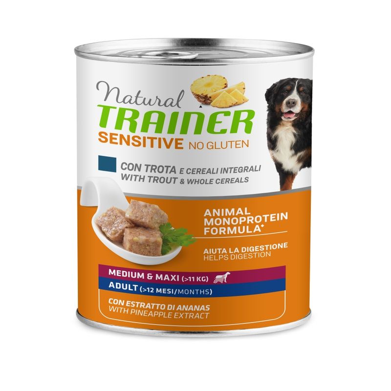 Zooplus Natural Trainer Adult Medium/Maxi 24 x 400 g Vendita Calda