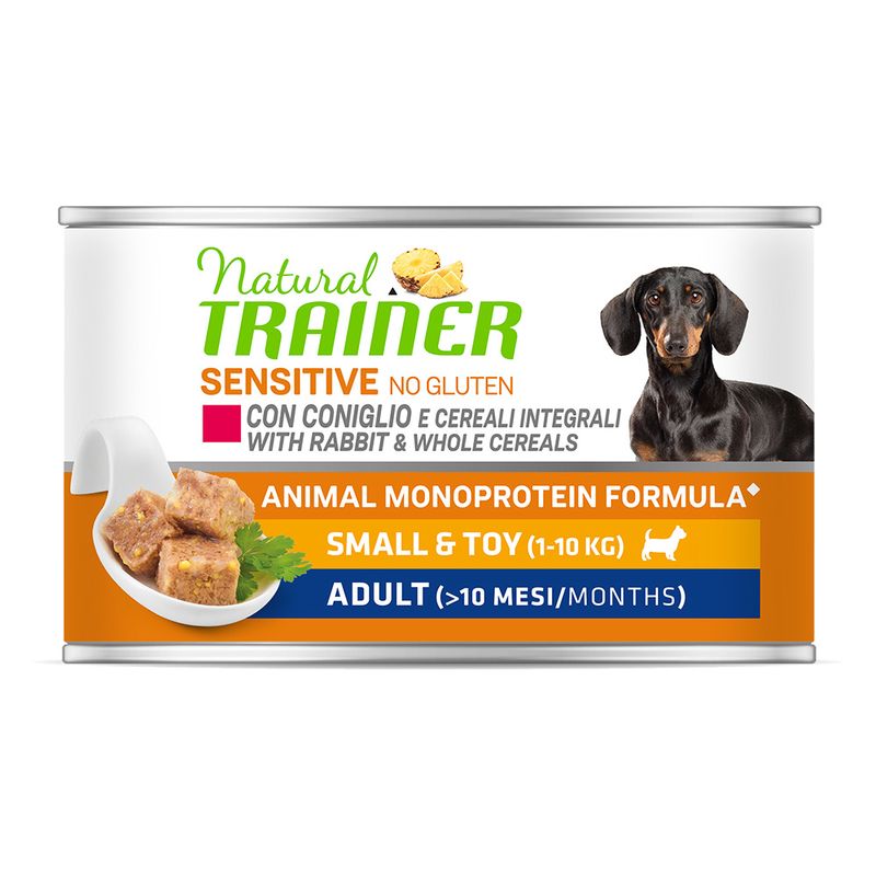 Zooplus Natural Trainer Sensitive No Gluten Small & Toy Adult Coniglio