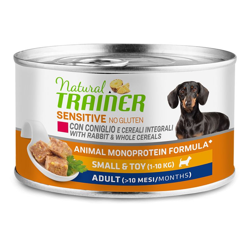 Zooplus Natural Trainer Sensitive No Gluten Small & Toy Adult Coniglio Spedizione gratuita