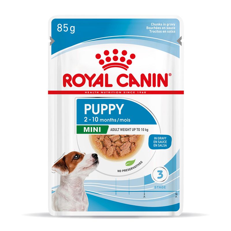 Zooplus Royal Canin Mini Puppy umido in salsa per cane Negozio online di fabbrica