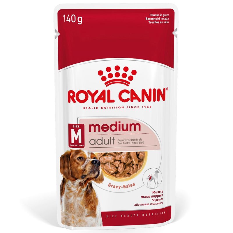 Zooplus Royal Canin Medium Adult umido in salsa per cane Grande vendita
