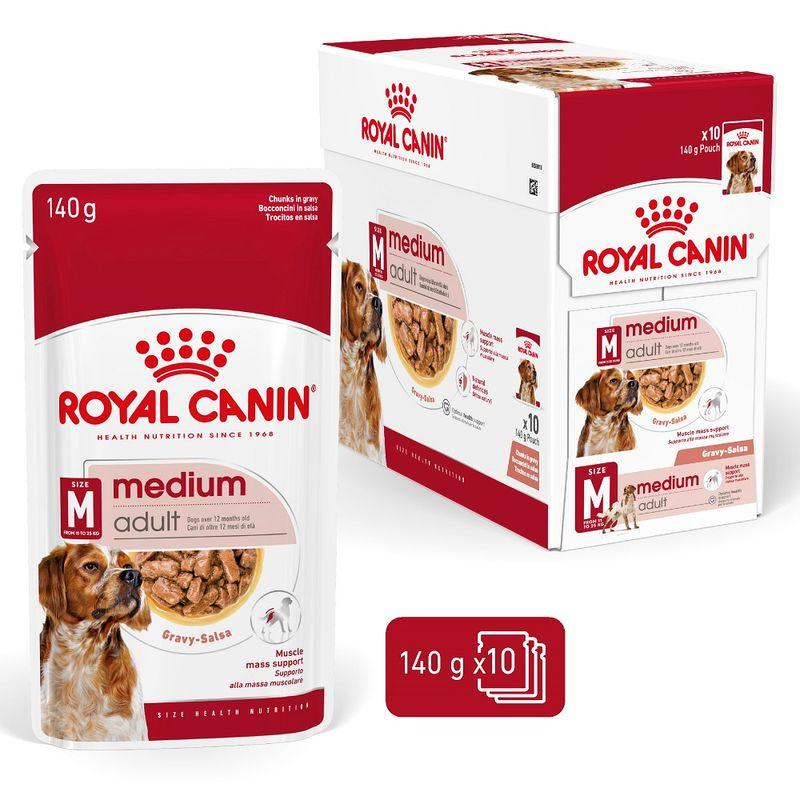 Zooplus Royal Canin Medium Adult umido in salsa per cane Grande vendita