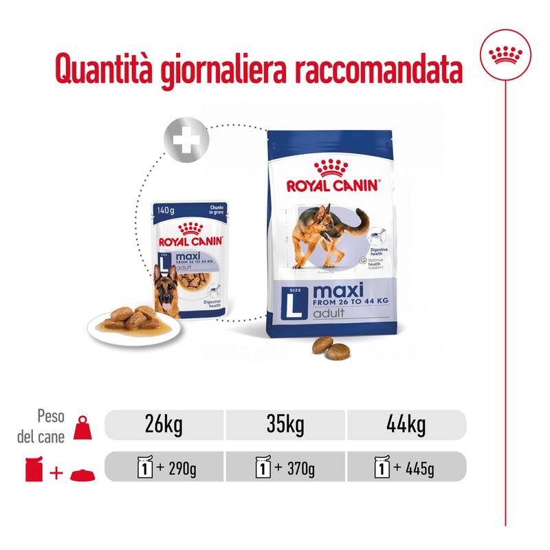 Zooplus Royal Canin Maxi Adult umido in salsa per cane Flash Sale