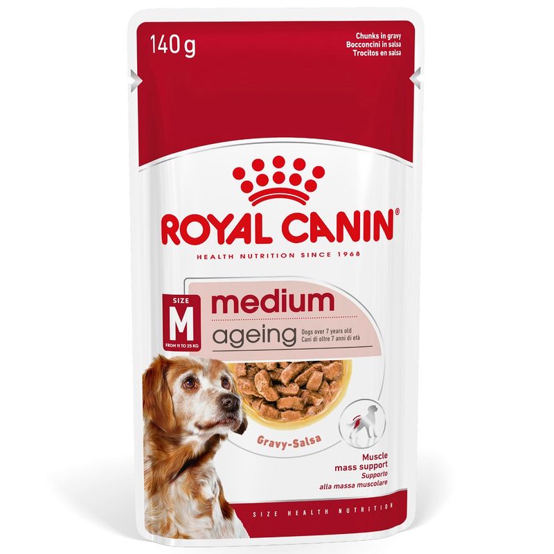 Zooplus Royal Canin Medium Ageing umido in salsa per cane Vendite stagionali
