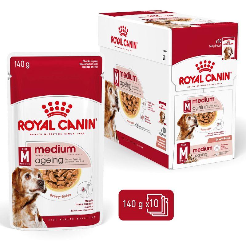 Zooplus Royal Canin Medium Ageing umido in salsa per cane Vendite stagionali