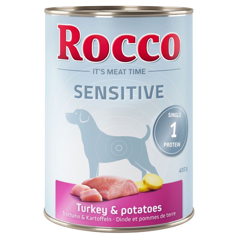 Zooplus Rocco Sensitive 6 x 400 g Alimento umido per cani Offerta Anniversario