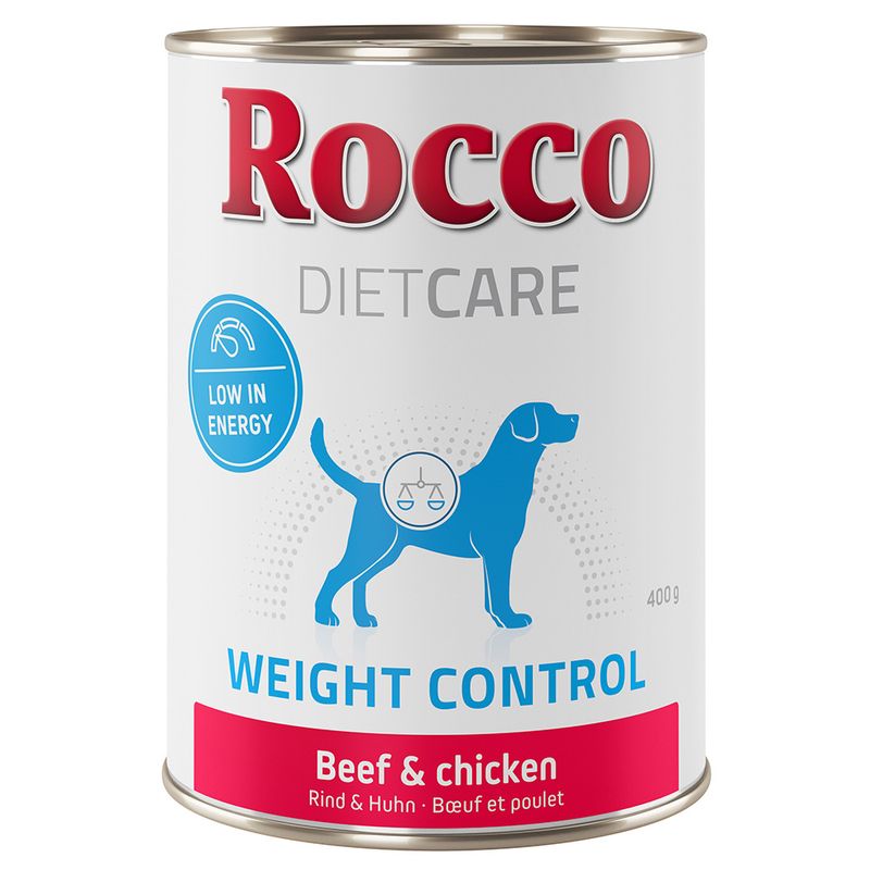 Zooplus Rocco Diet Care Weight Control Manzo & Pollo 400 g umido cane